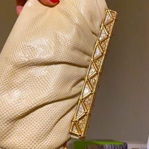 Rare Vintage Judith Leiber Karung Snake Evening Clutch/Bag